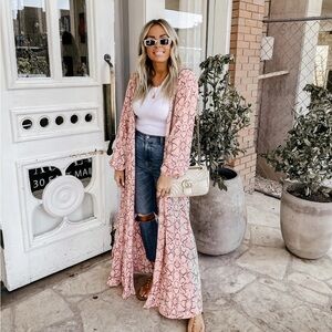 BUDDYLOVE STONEY LONG SLEEVE DUSTER NWT